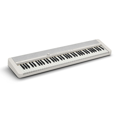 CASIOTONE CT-S1-76WE 76 Tuş Piyano Stili Hassasiyetli Standart Beyaz Org (Adaptör Dahil)